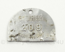 Schnürschuhe  aluminium label Infanterie Regiment 93