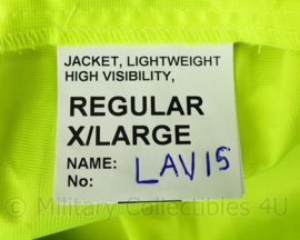 Britse Politie POLICE support jacket lightweigt High Visability  met portofoon houders - nieuw - maat X large Regular - origineel