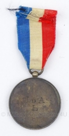 Franse antieke schietprijs medaille - Origineel