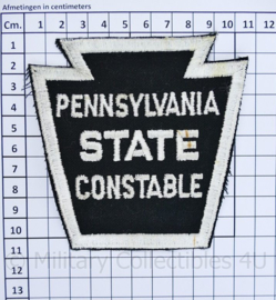 US Pennsylvania State Constable Police patch - origineel