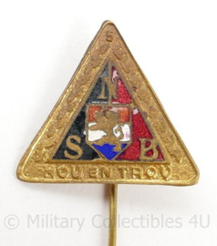 WO2 NSB leden pin Draagteken 5 jaar  "Hou en Trou" - 2 x 2 cm - REPLICA