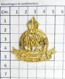 WO2 Canadese cap badge - The Prince Edward Island Regiment - Kings Crown - 5 x 5 cm - origineel