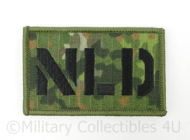 NLD Patch op NFP Green  - met klittenband -afmeting 8 x 5 cm.
