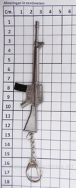WO2 US Army M16A4 Assault Rifle metalen sleutelhanger
