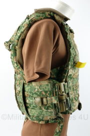 Defensie NFP camo draagvest B VOSS MOLLE  - maat 4XL/L = 4XL Long - licht gedragen - origineel