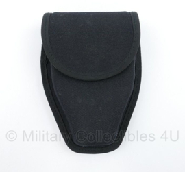 Security Handboeien tas pouch black Nylon - 12 x 3 x 16,5 cm