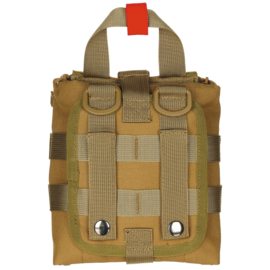 Medische tas geneeskundige dienst BLS IFAK Bag MOLLE - SMALL  - 16 x 18 x 8 cm. - nieuw gemaakt - COYOTE