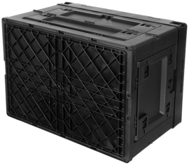 Kunststof kist opvouwbaar Black - 60 liter - nieuw
