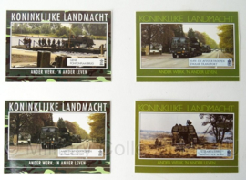 KL Stickers militaire close - 4 keuzes - origineel