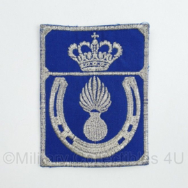 Marechaussee Regiment Bereden Brigade Kmar embleem - zeldzaam - 9,5 x 7 cm - origineel