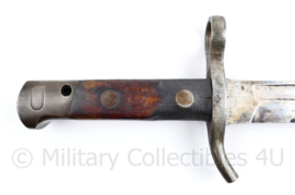 Finse leger M1927 bajonet met schede met battledamage  - maker SKY Hackman & co -  43,5 cm - origineel