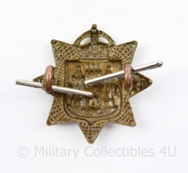 WW2 British cap badge Kings Crown onbekend - 3 x 3 cm - origineel
