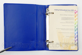 Politie Euro 2000 zakboek set Europees kampioenschap voetbal 2000 - origineel