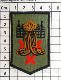 KL Landmacht embleem KMA Amsterdam - voor DT2000 - afmeting +/- 5 x 8 cm - origineel