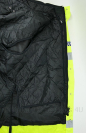 Britse Politie POLICE  jacket High Visibility - met reflecterende strepen - fluorgeel - NIEUW in verpakking - maat XXL - origineel