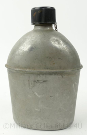 WO2 US 1944 Vollrath RVS veldfles - 18½ x 12 x 8 cm - origineel