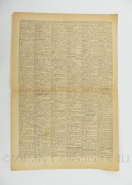 WO2 Duitse krant Frankische Tageszeitung nr. 50 29 februari 1944 - 47 x 32 cm - origineel
