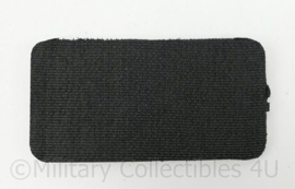 KCT Korps Commandotroepen Nunc Aut Nunquam patch zwart - met klittenband - 8 x 4½ cm