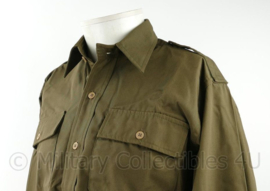 US officers shirt replica officiers Chocolate overhemd