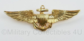 USN US Navy Naval Aviator wing - 7 x 2,5 cm - origineel