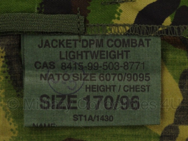 Brits DPM camo Jacket combat lightweight - goede staat - meerdere maten -  Origineel