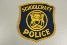 Schoolcraft Police patch - origineel