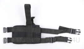 Defensie Kmar en Politie dropleg pistool holster met magazijntassen -  22 x 3 x 22 cm - origineel