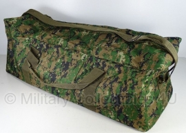 Equipment bag USMC marpat Digital Woodland camo - Extra groot 80 x 31 x 27 cm.