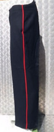 Royal Marines NO1 Dress Trousers uniform broek met rode bies - donkerblauw - maat 185/115/87 - origineel