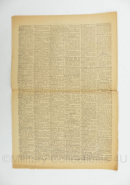 WO2 Duitse krant Frankische Tageszeitung nr. 42 19/20 februari 1944 - 47 x 32 cm - origineel