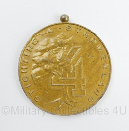 Stichting 4-Stromenland Fruitcorso Tiel 1967 medaille - 7 x 6 cm - origineel