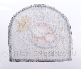 KMAR Koninklijke Marechaussee baret embleem, Officier - embroidered versie