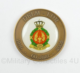 KLU Koninklijke Luchtmacht coin DELM LDR 1946 - 2006 60 jaar - diameter 5 cm - origineel