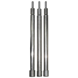 Aluminium puptent stokken set - 3 stokken = 1 paal - origineel