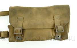 WO2 Canadese leger Webbing Bren Machinegeweer tooltas - Khaki - 21,5 x 12 x 0,5 cm - origineel