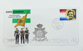 Korps Mariniers Envelop 50 jaar korpsvaandel 1929-1979 - 1e dag van uitgifte- origineel