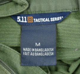 5.11 Rapid Assault Shirt UBAC Shirt green - merk 5.11 - nieuw - maat M - origineel