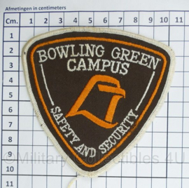 Amerikaans embleem American Bowling Green Campus Safety and Security patch - 10 x 10 cm - origineel
