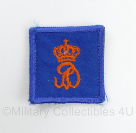 Defensie 42 TKBAT 42 Tankbataljon borstembleem - met klittenband - 5 x 5 cm - origineel