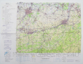 Leger Topografische kaart Joint Operations Graphic (Air) 1:250 000 - 73 x 56 cm - origineel