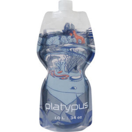 PLATYPUS SoftBottle "Arroyo" met draaidop - Drinkfles 1 liter - nieuw in verpakking