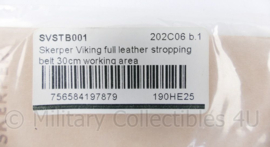 Skerper Viking Full leather stropping belt 30 cm working area  SVSTB001 - 43 x 4,5 cm - nieuw - origineel
