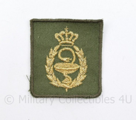 KL Nederlandse leger Militair farmaceutische bekwaamheid borstembleem - 5 x 5 cm - origineel