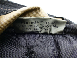 KL Landmacht Droppouch been Coyote Tan - zonder legstraps - origineel