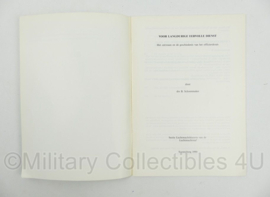 KLU Koninklijke Luchtmacht brochure medaille voor langdurige eervolle dienst - 24 x 17 cm - origineel