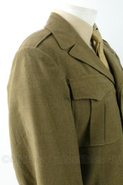 WO2 US Army Ike jacket 1944 - maat 36L - origineel