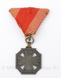 Oostenrijkse Karl-Truppenkreuz medaille 1916 - origineel