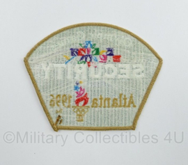 Embleem Security Atlanta 1996 Olympic Games Olympische spelen - 11,5 x 9 cm - origineel