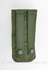 Defensie en Korps Mariniers GROENE Profile Equipment MOLLE M4 C7 magazijntas - gebruikt - 20 x 8,5 x 5 cm - origineel