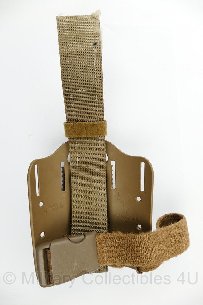 Defensie Safariland Coyote beenpaneel voor holster -origineel